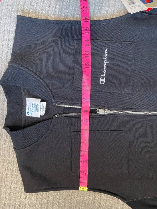 NWT Champion Zip up Vest - Picture 8 of 9